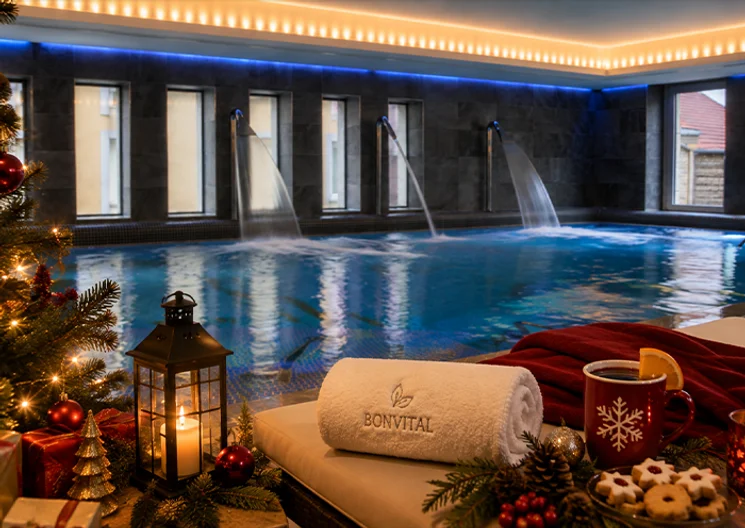 Karácsony wellness Hévíz 2026 - ünnepi pihenés karácsonyi programokkal a Bonvital felnőttbarát hotelben