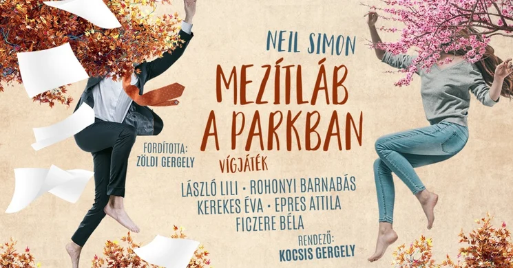 Mezítláb a parkban előadások 2026 - Online jegyvásárlás