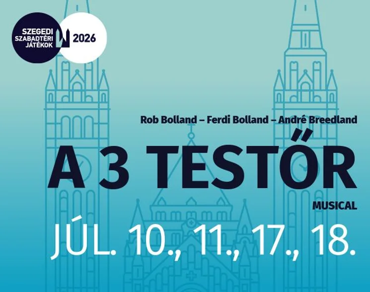 A 3 testőr musical 2026 - Online jegyvásárlás