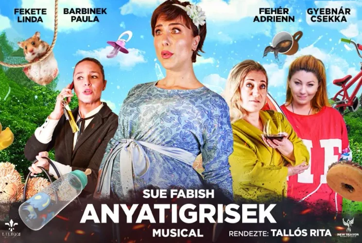 Anyatigrisek musical 2026 - Előadások, online jegyvásárlás