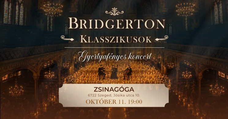 Zsinagóga koncert Szeged 2026 - Online jegyvásárlás