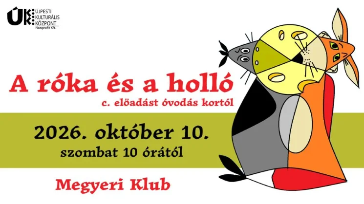 Megyeri Klub programok 2026 - Online jegyvásárlás