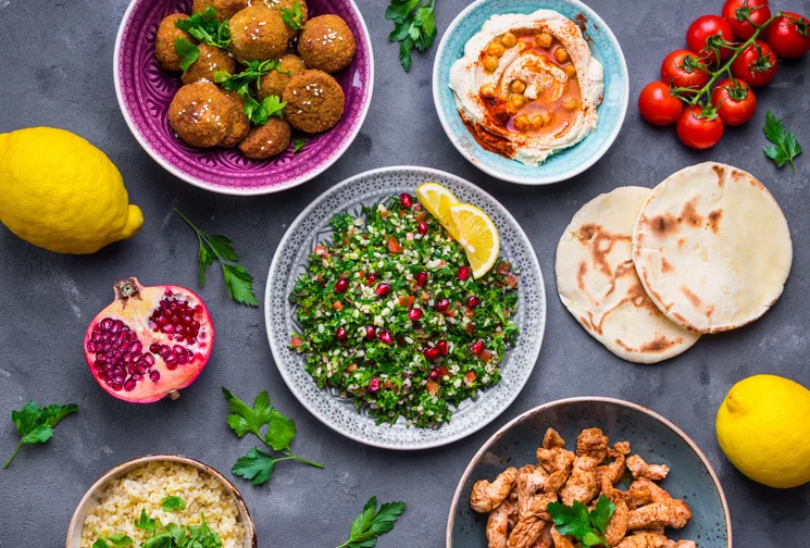 Mezze workshop 2026 Győr - Mezze lakoma főzőtanfolyam szír és libanoni finomságokkal