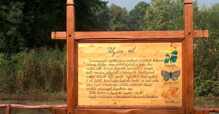 Selyem-réti tanösvény Ócsa, ökotúra a Duna-Tisza-közén
