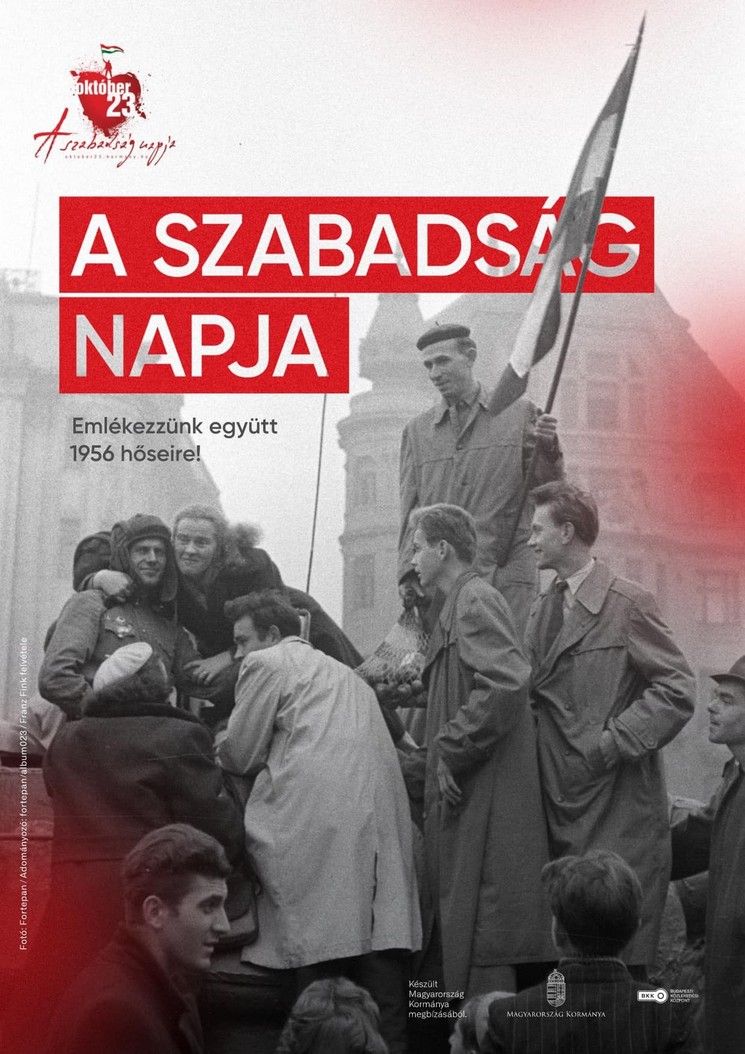 Állami ünnep 2025. október 23. Budapest. Az 1956-os Forradalom és Szabadságharc Emléknapja
