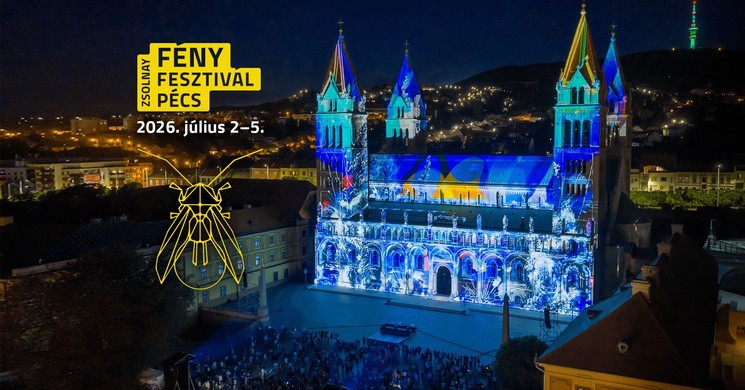 Zsolnay Fényfesztivál 2026 Pécs - A Fény útja Pécsen 