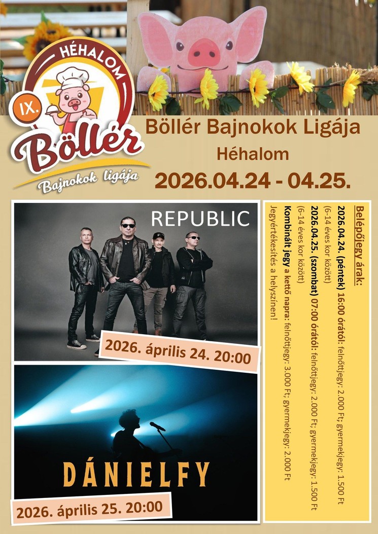 Böllér Bajnokság Héhalom 2026