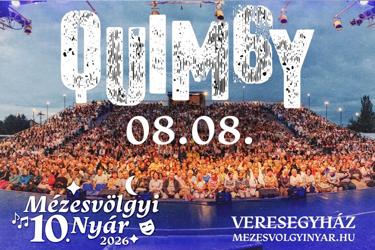 Mézesvölgyi nyár koncert 2026 - Quimby koncert Veresegyházon