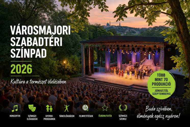 Városmajori Nyári Fesztivál Budapest 2026