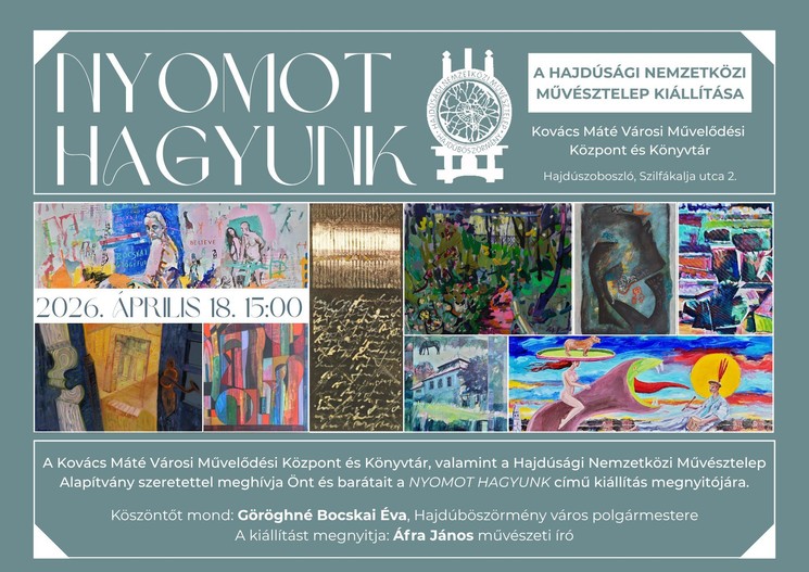 Hajdúszoboszlói kiállítások 2026