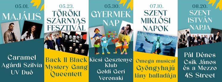 Törökszentmiklós programok 2026 - Rendezvények, események