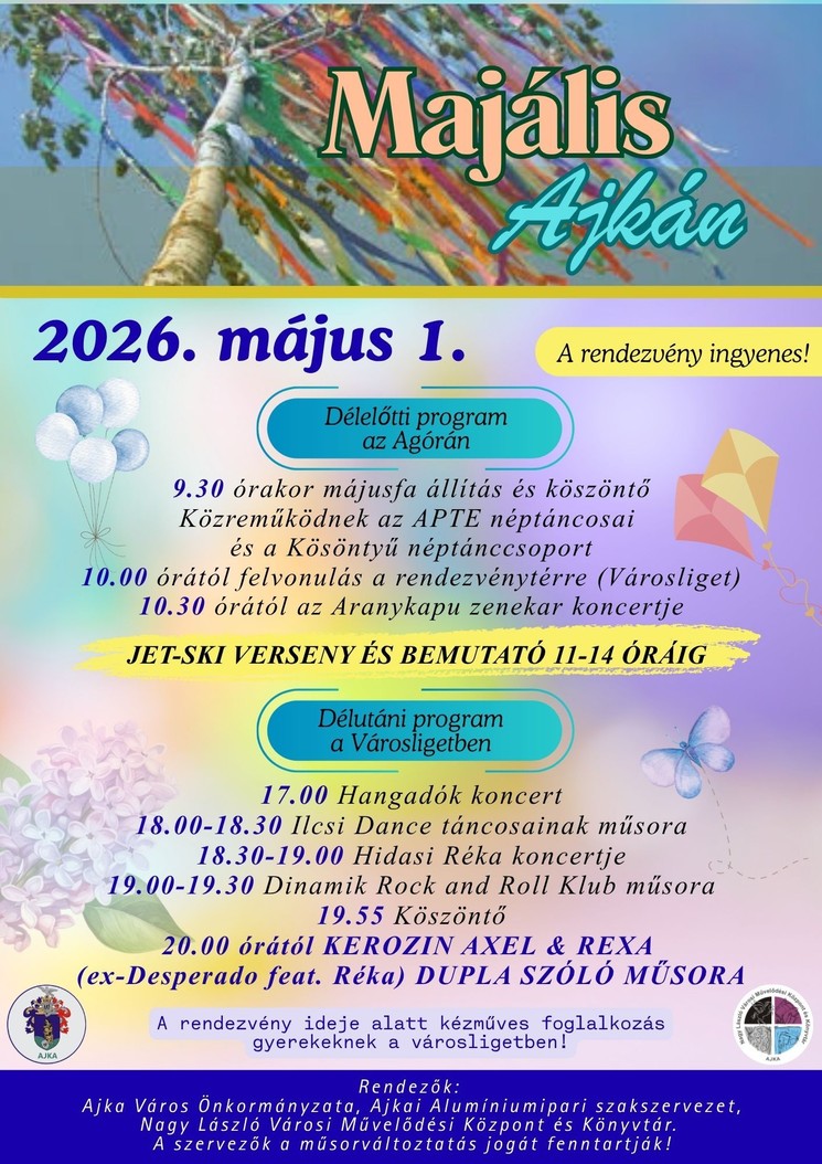 Majális Ajka 2026