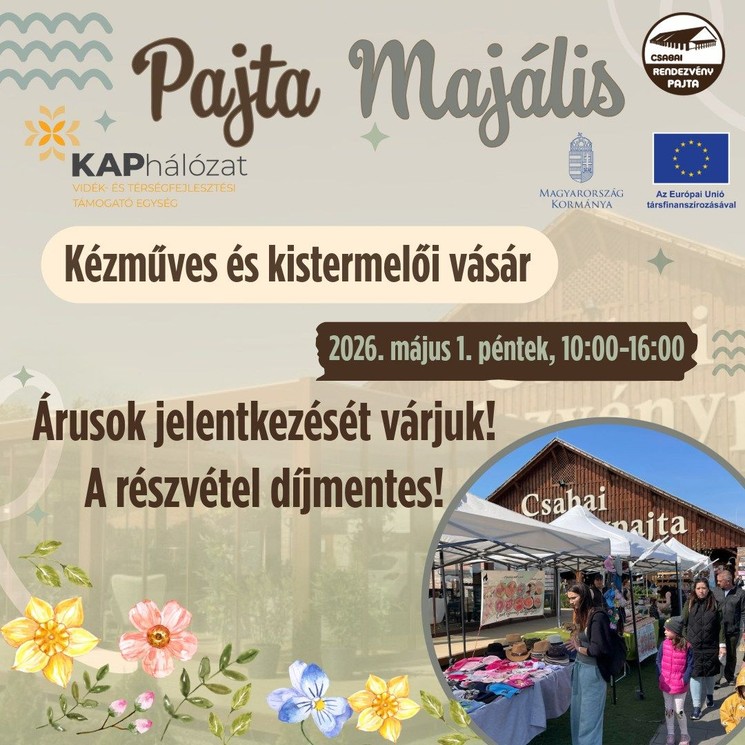 Csabai Rendezvénypajta programok 2026 Békéscsaba