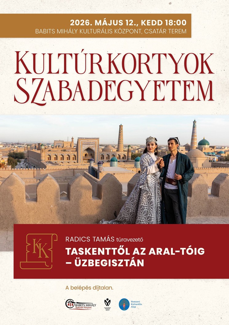 Szabadegyetem Szekszárd 2026 - Kultúrkortyok ismeretterjesztő előadások és Művészettörténeti Szabadegyetem