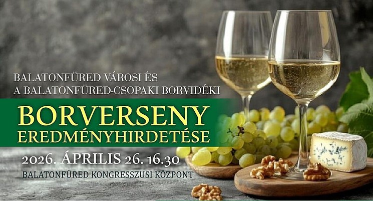Balatonfüredi Borverseny 2026