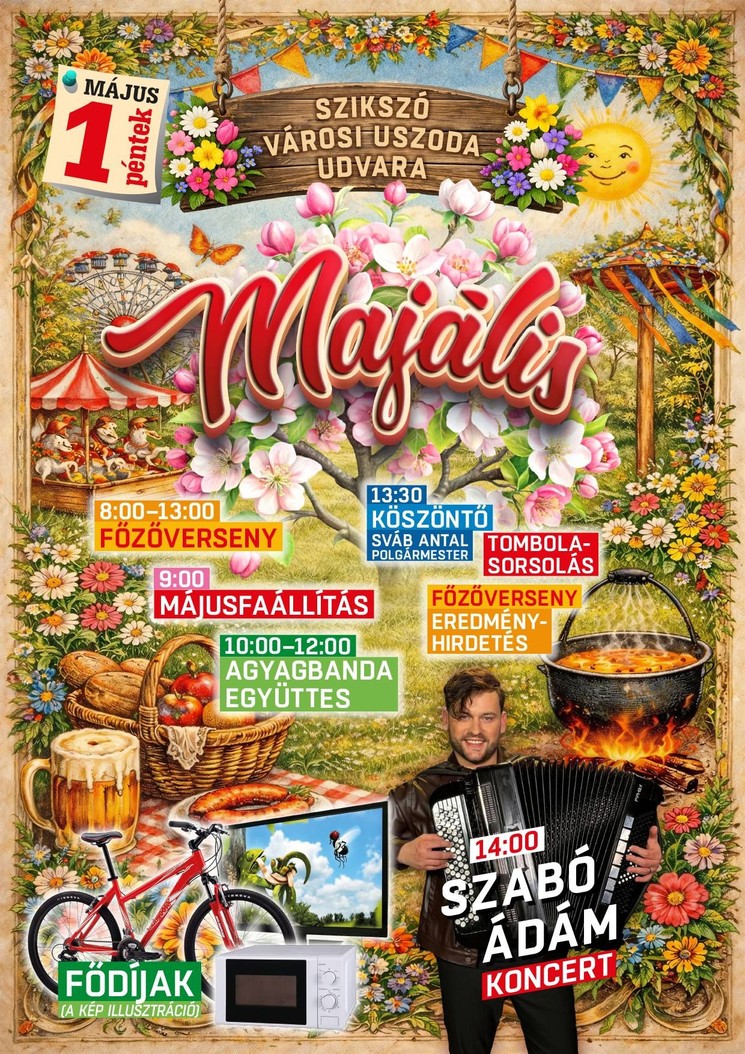 Szikszó Majális 2026