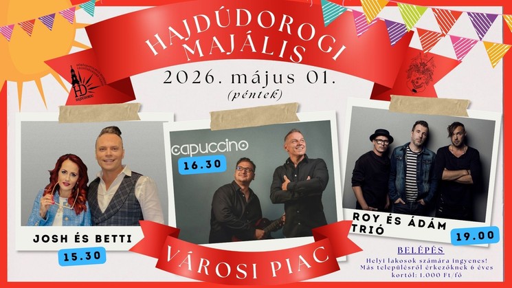 Majális Hajdúdorog 2026