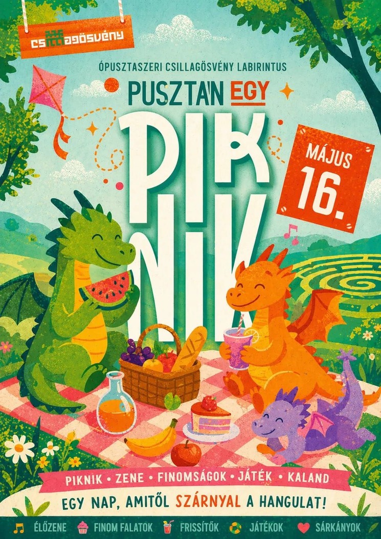 Csillagösvény Élménypark programok 2026 Ópusztaszer