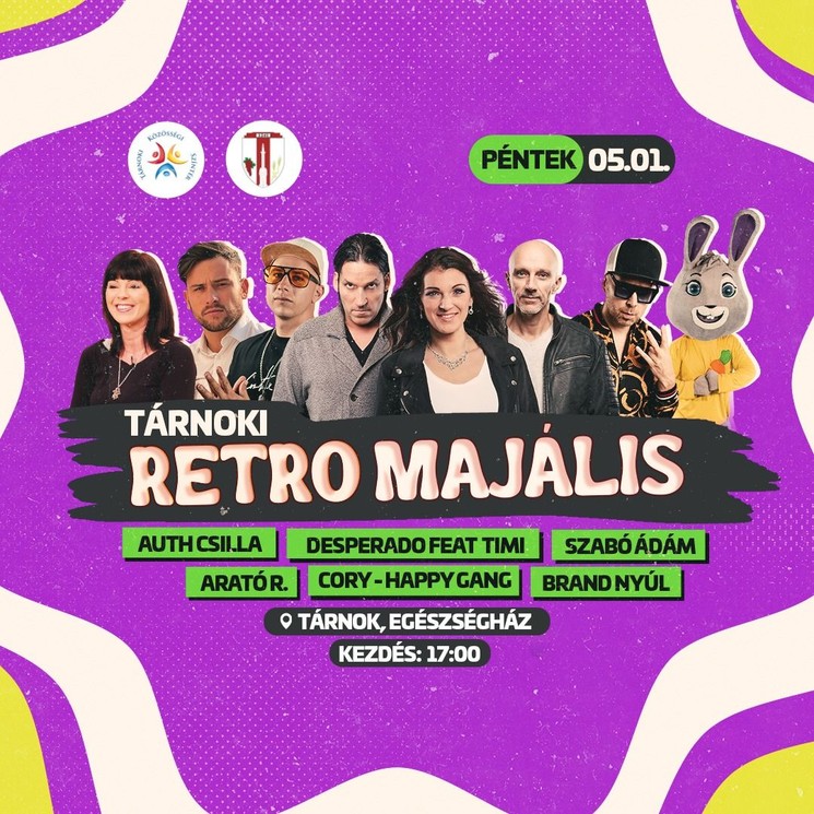 Tárnok programok 2026 - Események és rendezvények