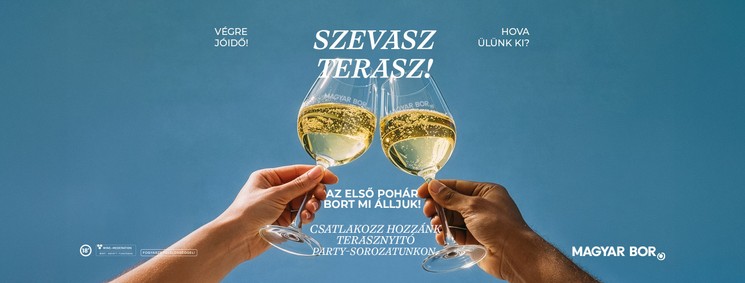 Borterasz programok 2026 - Szevasz terasz tavaszi magyar bor bulik 