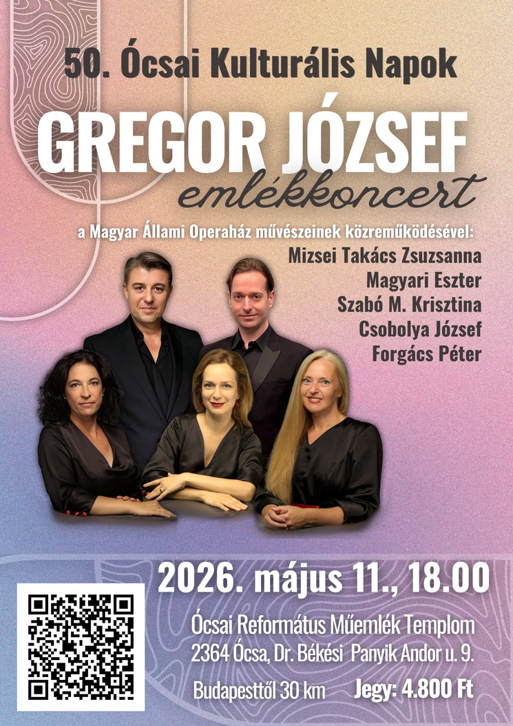 Ócsai koncert programok 2026 - Kulturális és zenei élmények egész évben