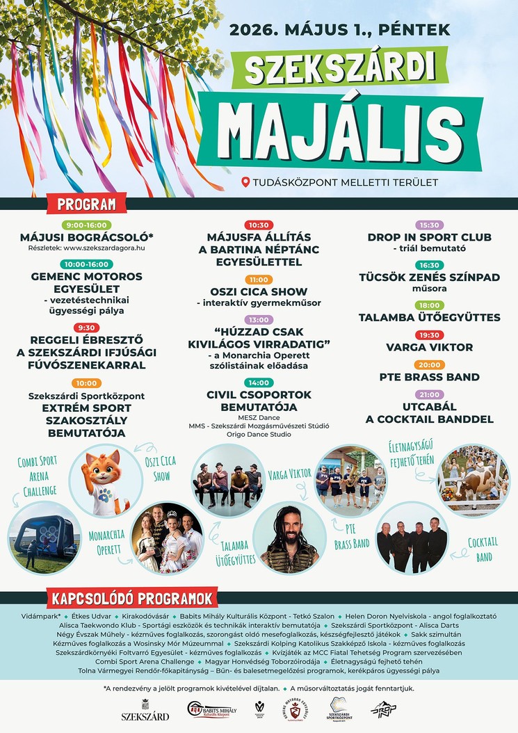 Szekszárdi Majális 2026