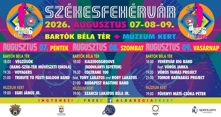 Alba Regia Feszt 2026 Székesfehérvár