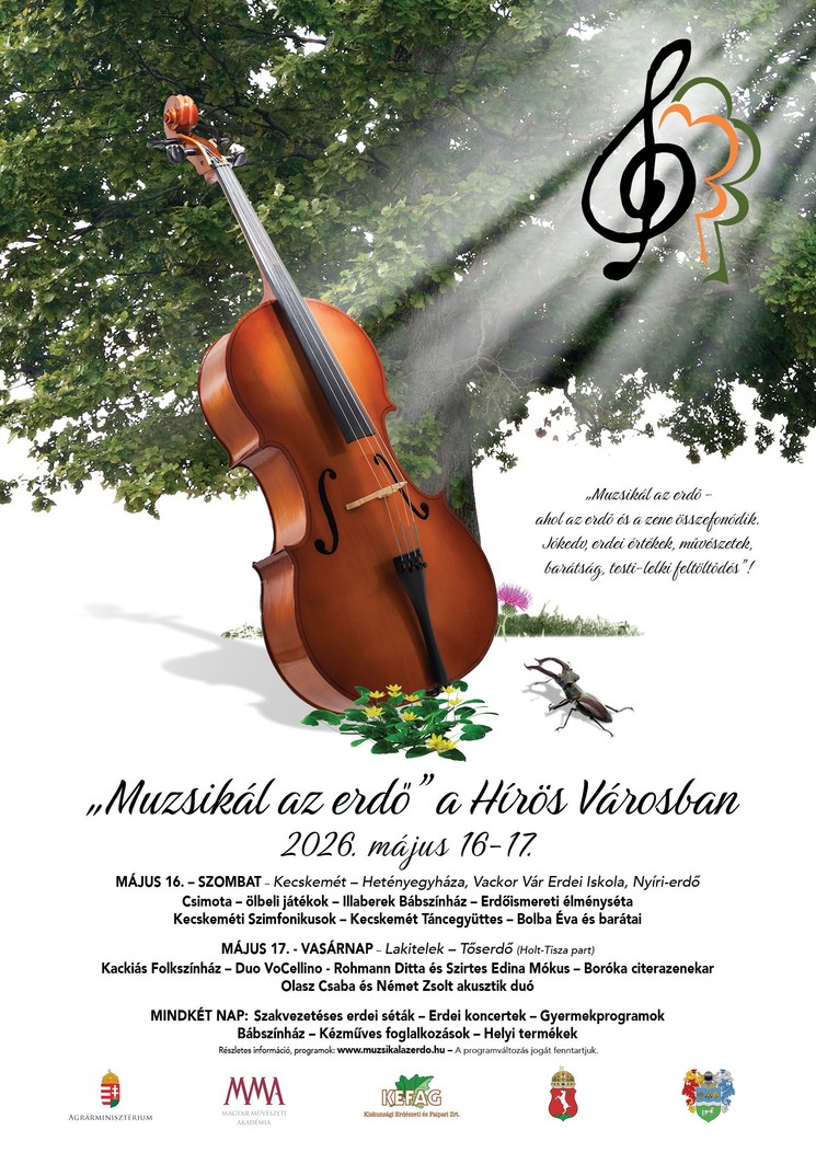 Muzsikál az Erdő Kecskemét 2026