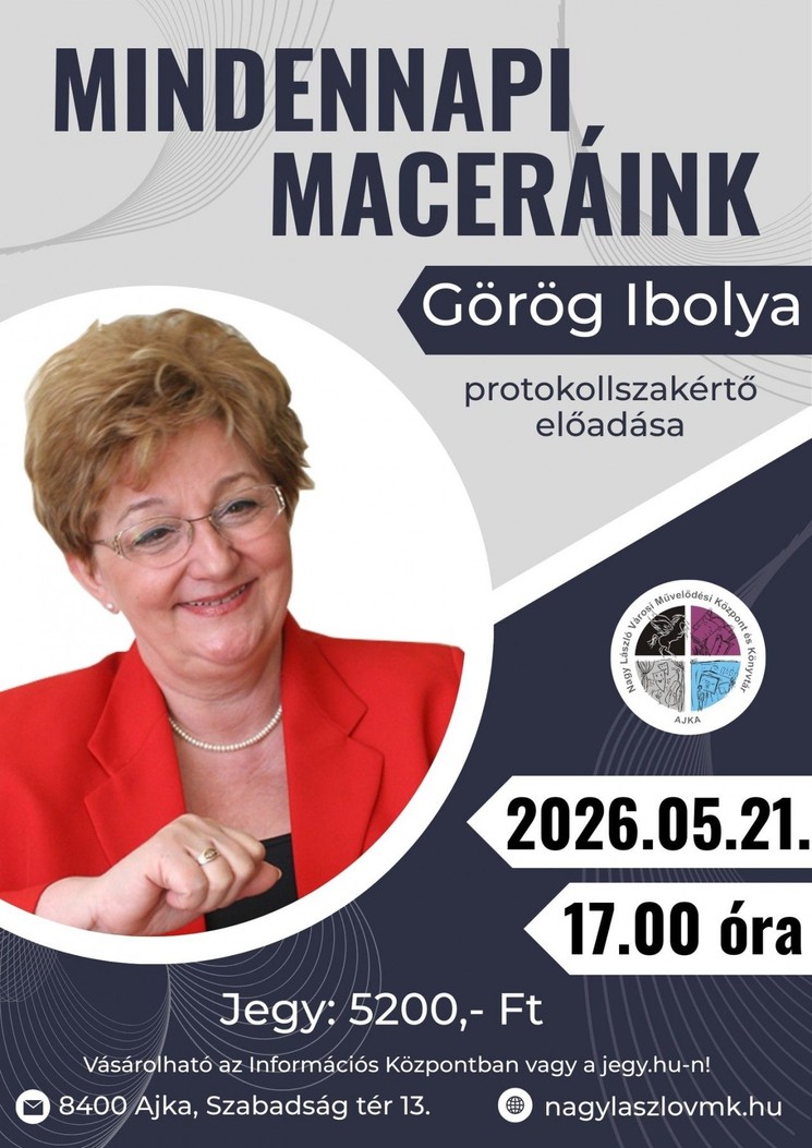 Ajkai programok 2026 - Események, rendezvények