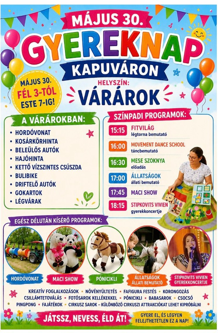 Kapuvári Gyereknap 2026