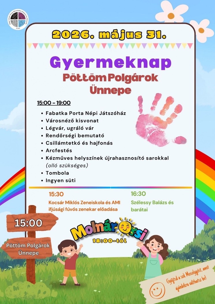 Ajka Gyermeknap 2026 - Pöttöm Polgárok Ünnepe