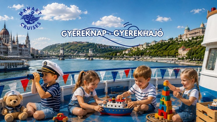 Gyereknap Budapesten 2026 - Újra a gyerekeké a fedélzet, gyereknapi programok a Mahart hajójáratán!