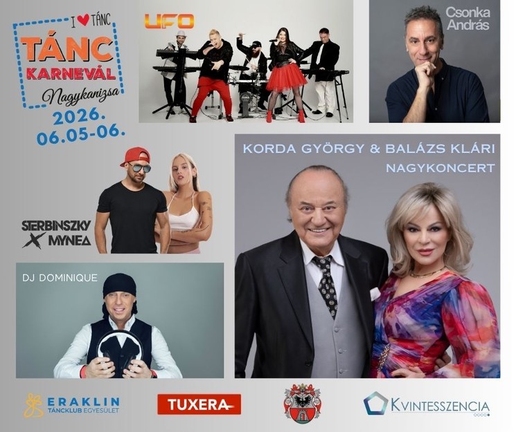 Tánc Karnevál Nagykanizsa 2026