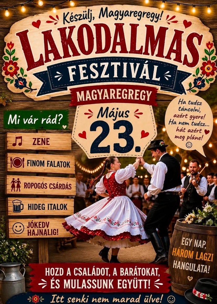 Egregyi Lakodalmas Fesztivál 2026 Magyaregregy