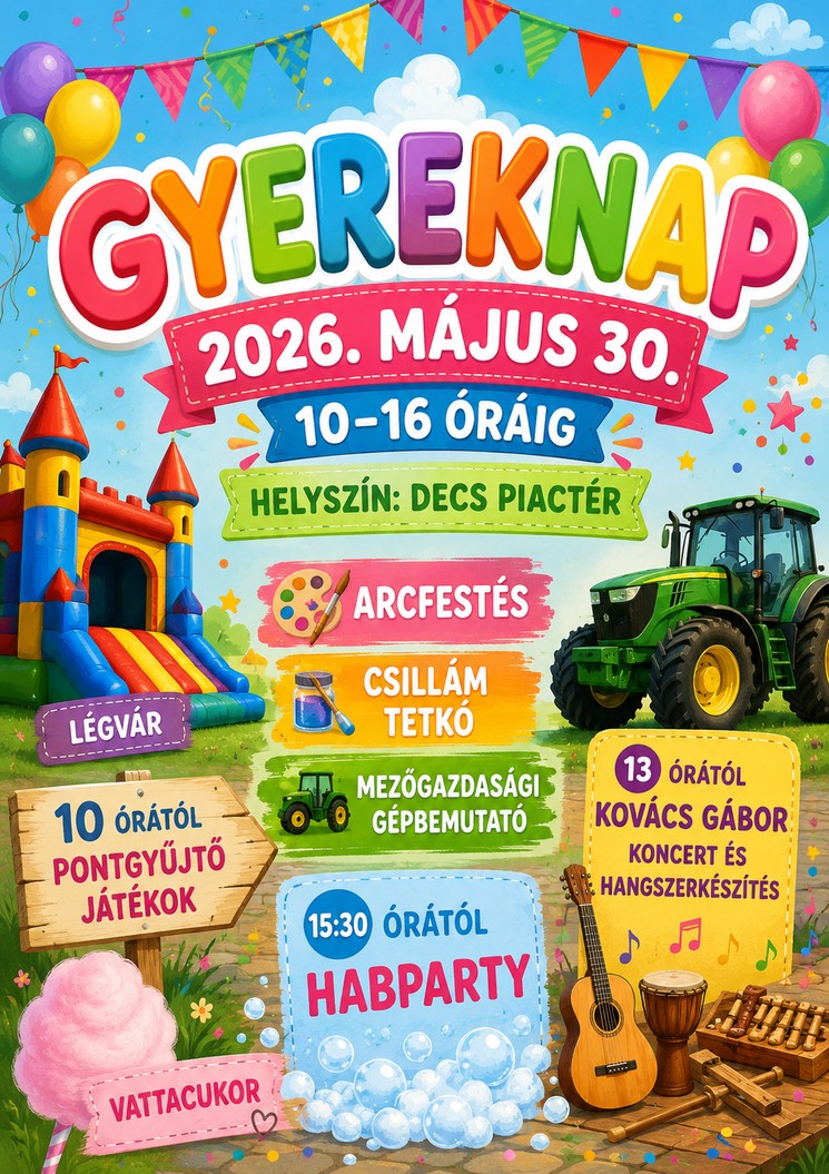 Gyereknap Decs 2026
