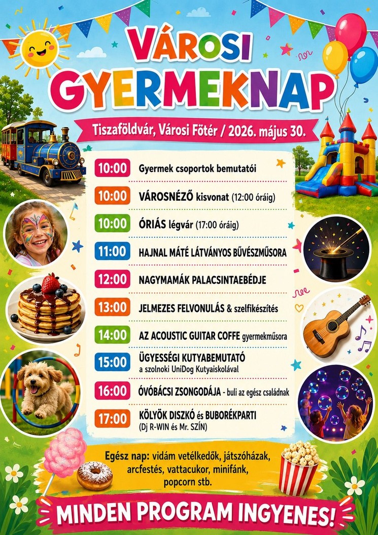 Gyereknap Tiszaföldvár 2026