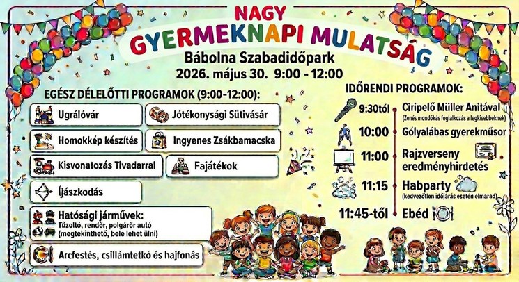Gyereknap Bábolna 2026