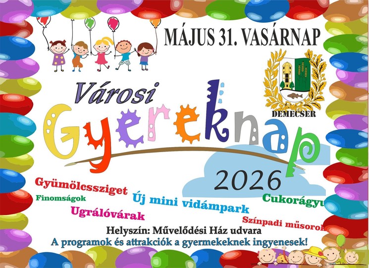 Gyereknap Demecser 2026