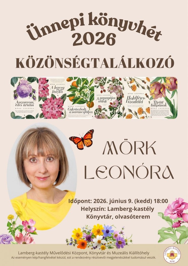 Ünnepi Könyvhét Mór 2026