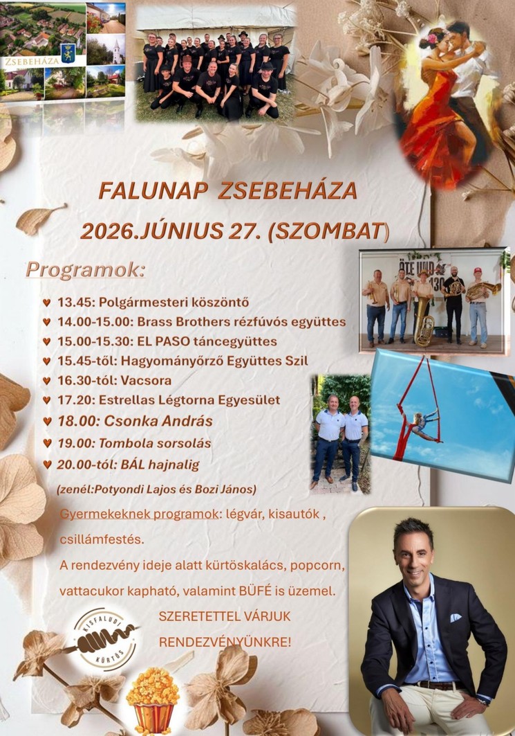 Zsebeháza Falunap 2026