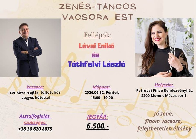 Petrovai Pince programok 2026 Monor - Események, rendezvények