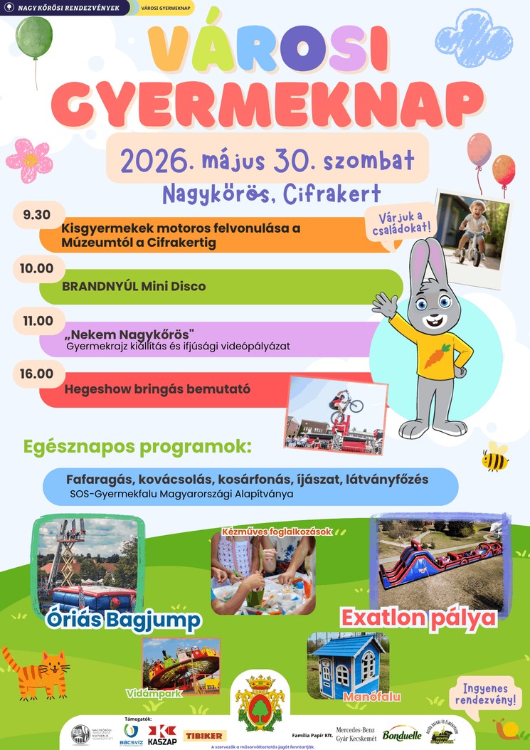 Gyereknap Nagykőrös 2026