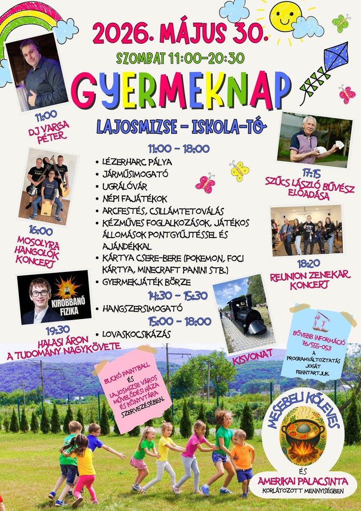 Gyermeknap Lajosmizse 2026