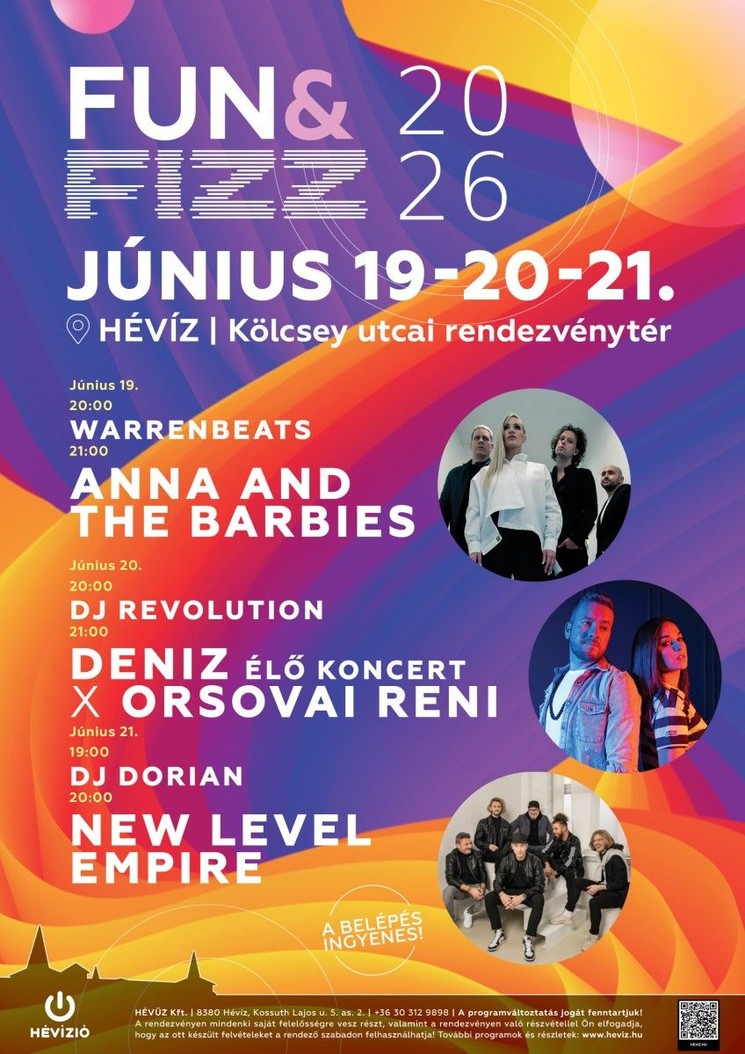 Fun & Fizz Fest Hévíz 2026