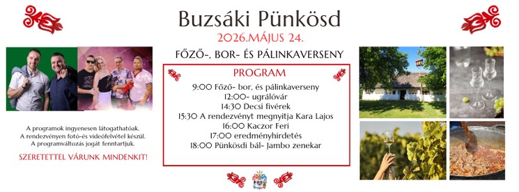 Buzsáki Pünkösd 2026