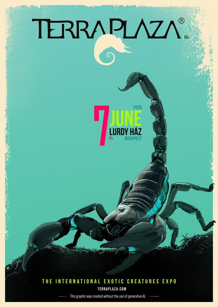 TerraPlaza 2026 Budapest - Egzotikus állat kiállítás