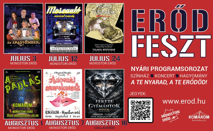 ErődFeszt 2026 Komárom