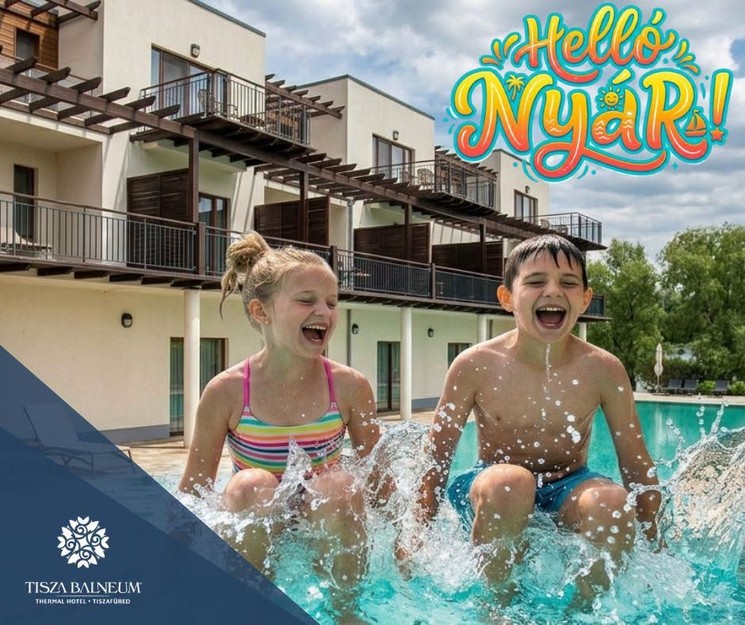 Hétköznapi wellness pihenés Tiszafüred 2026 - feltöltődés testnek és léleknek a Balneum Hotelben