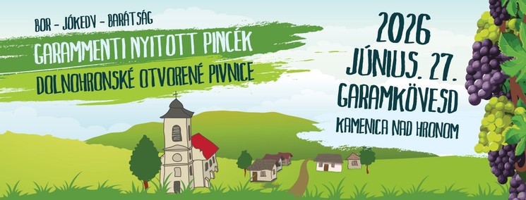 Garamkövesdi Borfesztivál 2026 - Garammenti Nyitott Pincék
