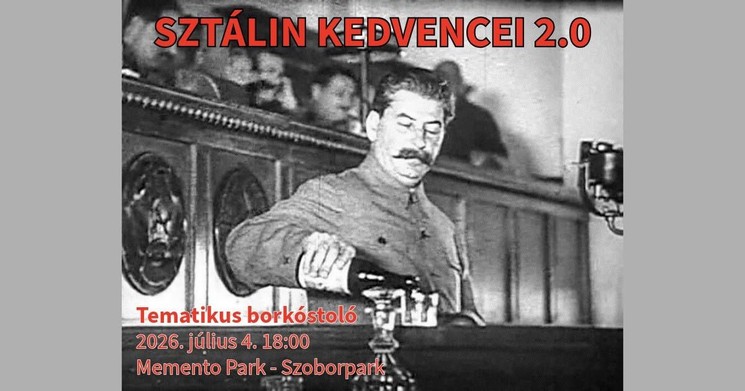 Borkóstoló program Budapest 2026 - Záróra utáni tematikus borkóstoló a budapesti Memento Parkban